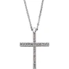 Pendentif croix crital