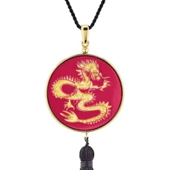 Pendentif Dragon Tianlong Lalique