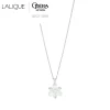 Pendentif fleur de neige lalique