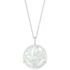 Pendentif fleur de neige lalique
