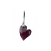 Pendentif goutte coeur