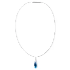 Pendentif goutte cristal