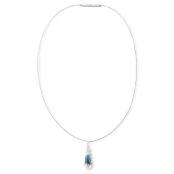 Pendentif goutte cristal
