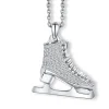 Pendentif patins cristaux swarovski®