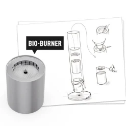 Photophore feu de table spin 900 intérieur et extérieur