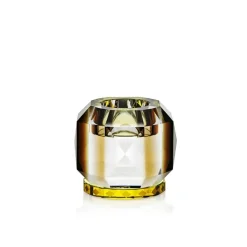 Photophore Texas clair marron jaune Reflections Copenhagen