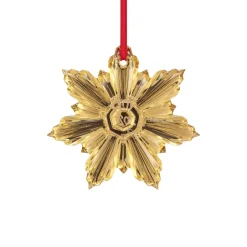 Plaquette Noël 2025 palmette Baccarat