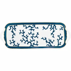 Plat à cake porcelaine 40 cm cristobal Raynaud