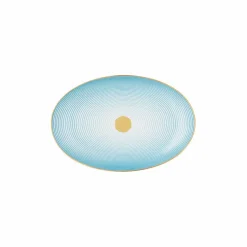 Plat ovale porcelaine 23 cm Aura Raynaud