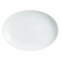 Plat ovale porcelaine 36 cm Minéral Raynaud