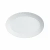 Plat ovale porcelaine 30 cm Minéral Raynaud