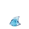 Poisson bleu pâle lalique