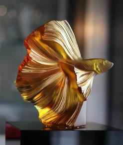 Poissons combattants pm lalique