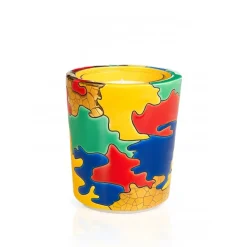 Pot à bougie camouflage Longue Vie Longwy