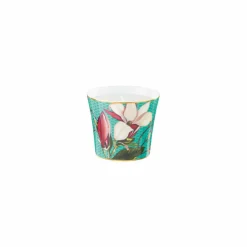Pot à bougie porcelaine 8 cm Magnolia Trésor Raynaud