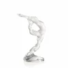 Sculpture acrobate jambe levées Lalique