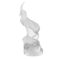Sculpture Bouquetin terramineral Lalique