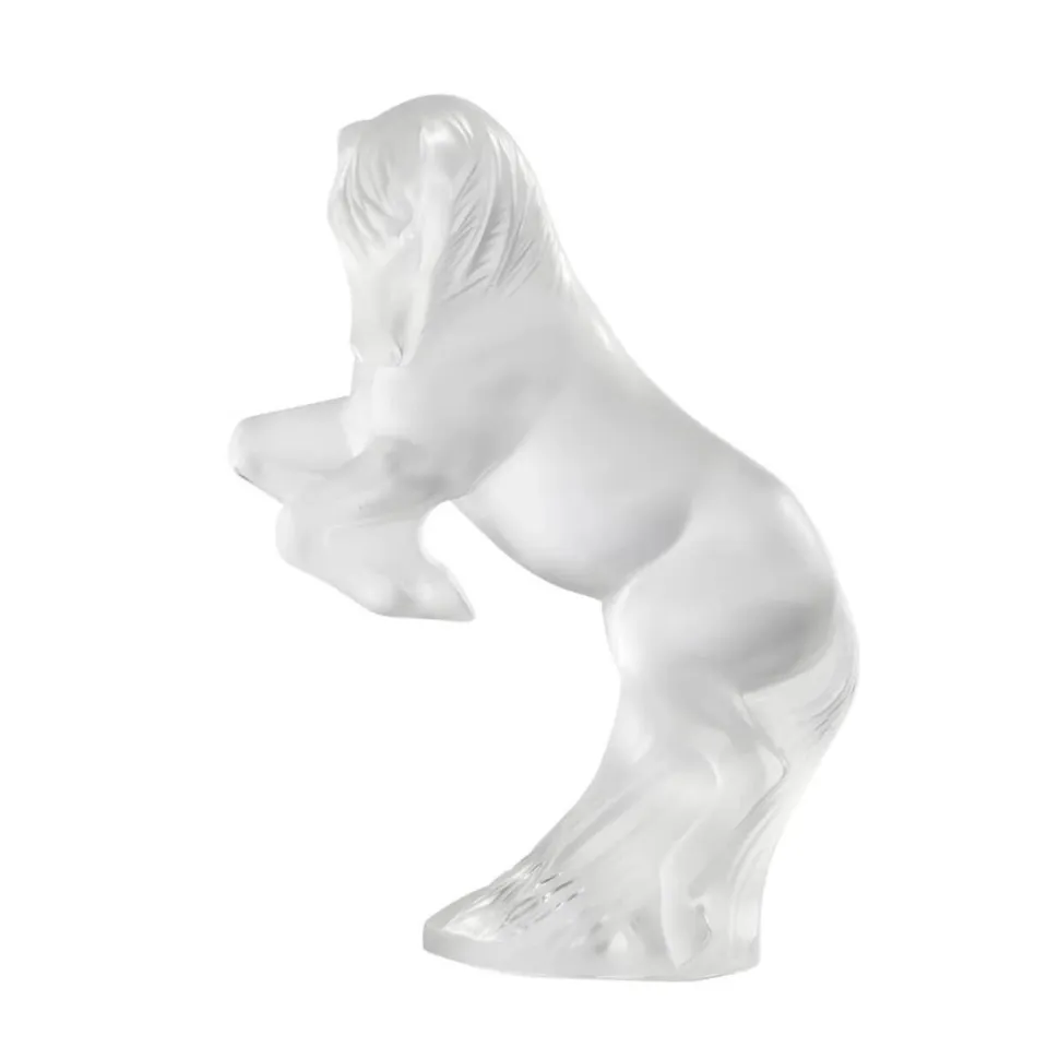 Sculpture Cheval cabré grand modèle Lalique