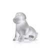 Sculpture chiot assis sugar lalique