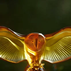 Sculpture chouette effraie Lalique