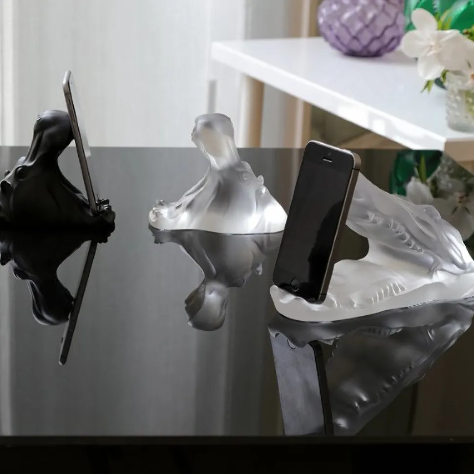 Sculpture crocodile lalique