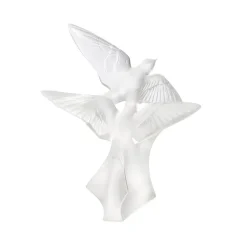 Sculpture deux hirondelles lalique