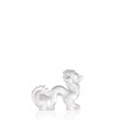 Sculpture dragon clair lalique