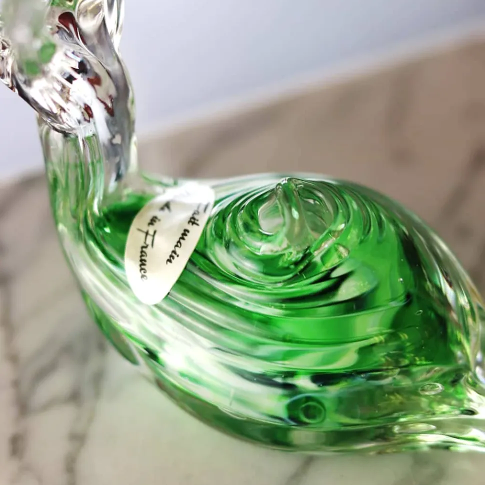 Sculpture escargot art verrier Lehrer