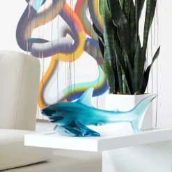 Sculpture requin grand modèle lalique