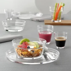 Set 4 assiettes bistro