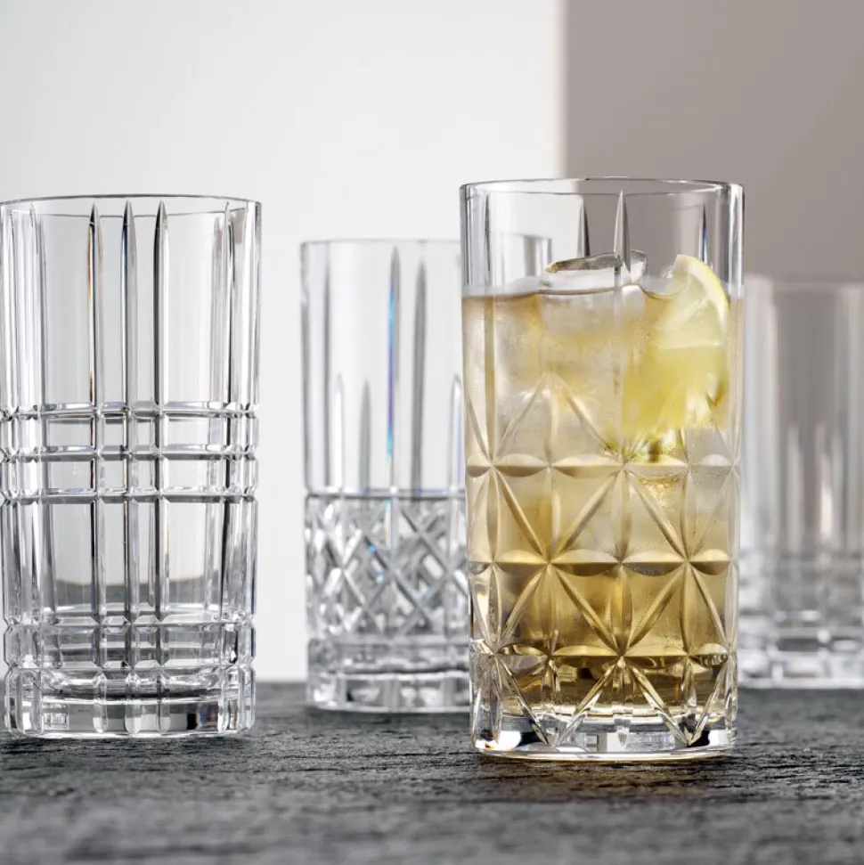 Set 4 chopes cristal highland