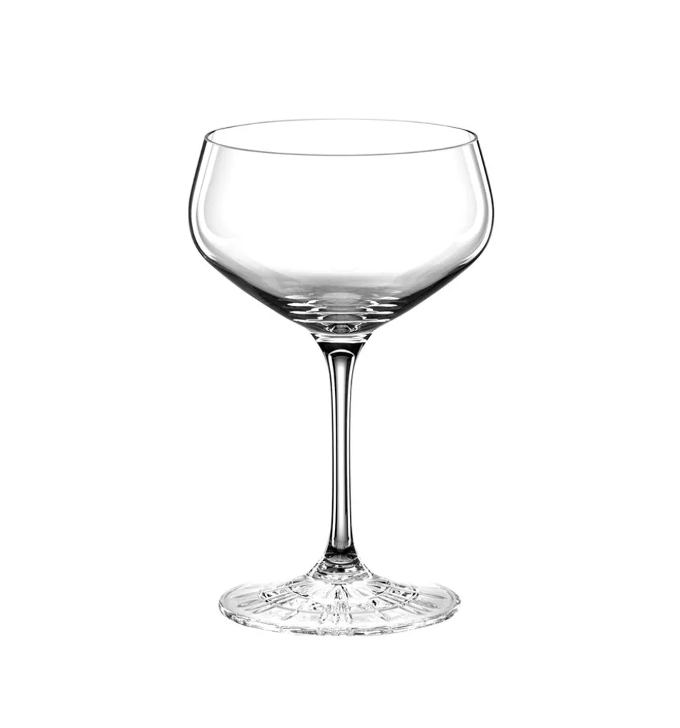 Set 4 coupes champagne perfect serve