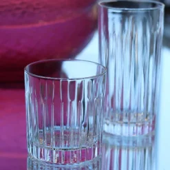 Set 4 Gobelets cristal clair timeless