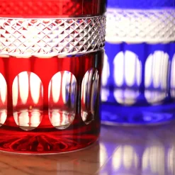 Set 2 gobelets en cristal mireille