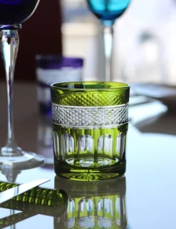 Set 2 gobelets en cristal mireille