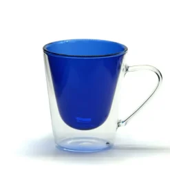Set 2 Mugs en cristal double paroi