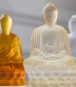 Statuette petit bouddha lalique