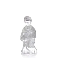 Statuette roi mage melchior lalique