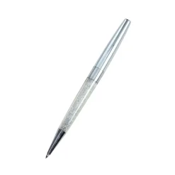Stylo cristaux et acier inoxydable