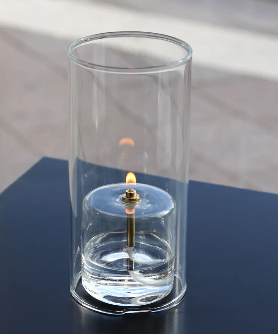 Support pour lampe à huile