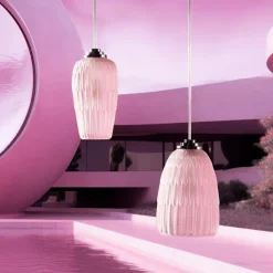 Suspension plume moyen modèle Lalique