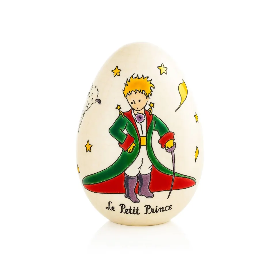 Œuf © Petit Prince™ et le renard Émaux de Longwy