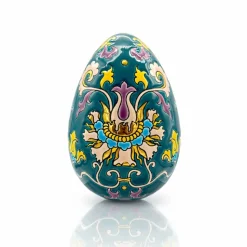 Œuf Siam Flowers Pâques Émaux de Longwy