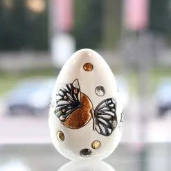 Œuf T2 Mrs Butterfly Émaux de Longwy