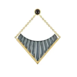 Une boucle d’oreille style 1925 lalique