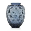 Vase anémones gm bleu lalique