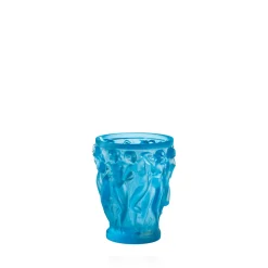 Vase bacchantes pm bleu lalique
