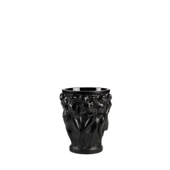 Vase bacchantes pm noir lalique