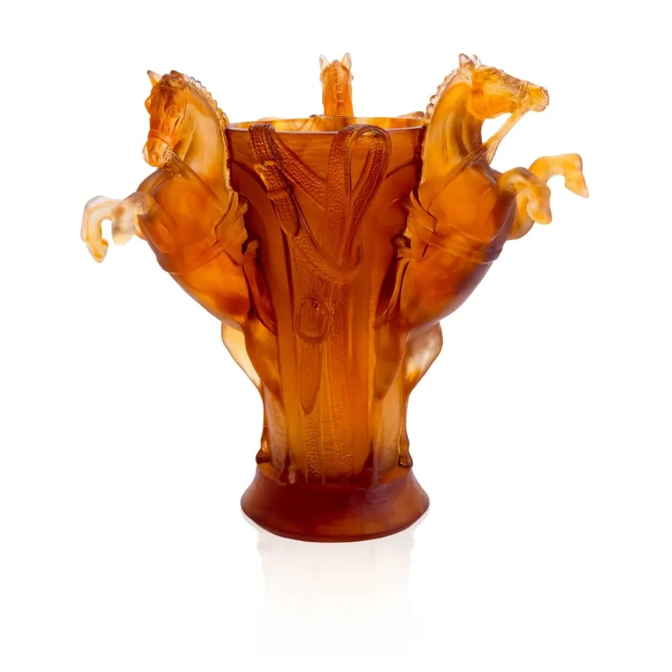 Vase cheval mm Rêve Équestre Daum