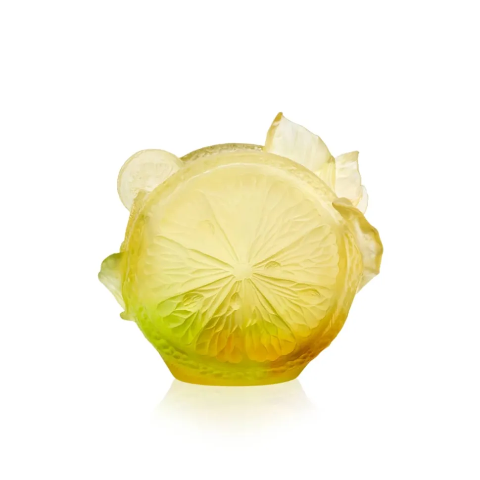 Vase Citrus moyen modèle Daum